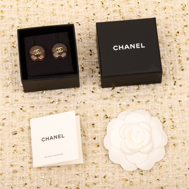 Ch*el earrings